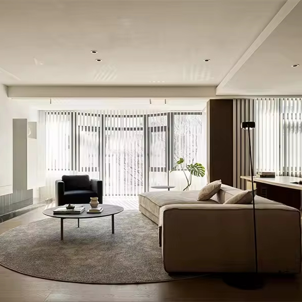 Interior Design And Construction - Projekt wnętrz domu Sanhai, minimalistyczny schemat,