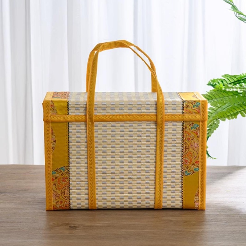 Woven Basket Set - Składane ekologiczne torby do przechowywania, chińskie
