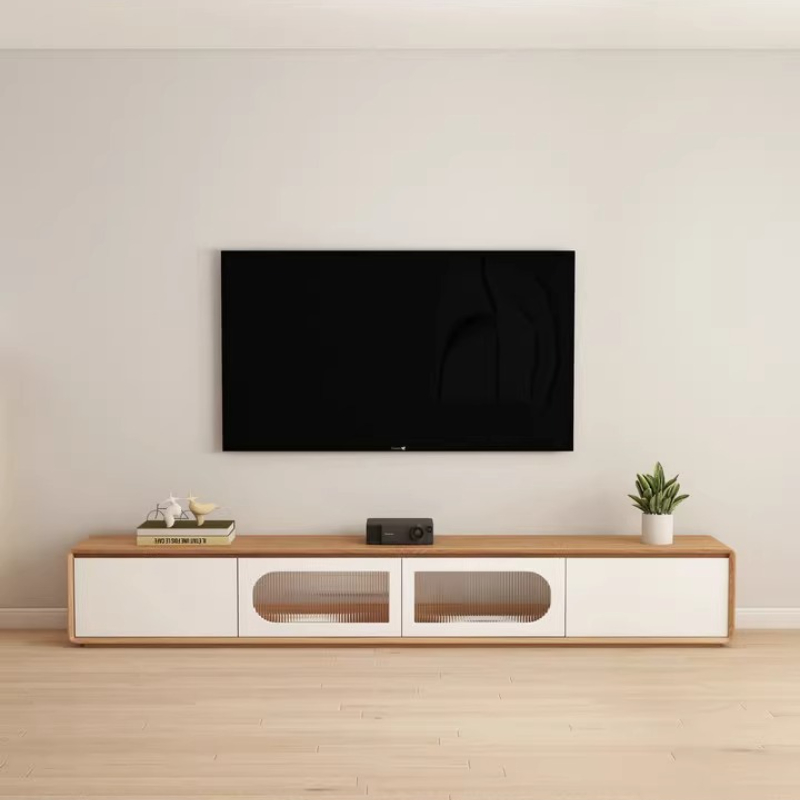 Interior Design White And Wood - Akcesoria dla projektantów Szafka RTV Projektowanie