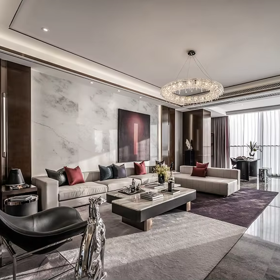 Interior Design And Construction - Sanhai Light Projektowanie wnętrz Projekt budowlany