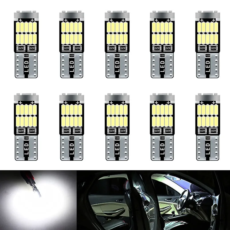 Interior Design Icon - 10szt T10 W5W 194 501 Led