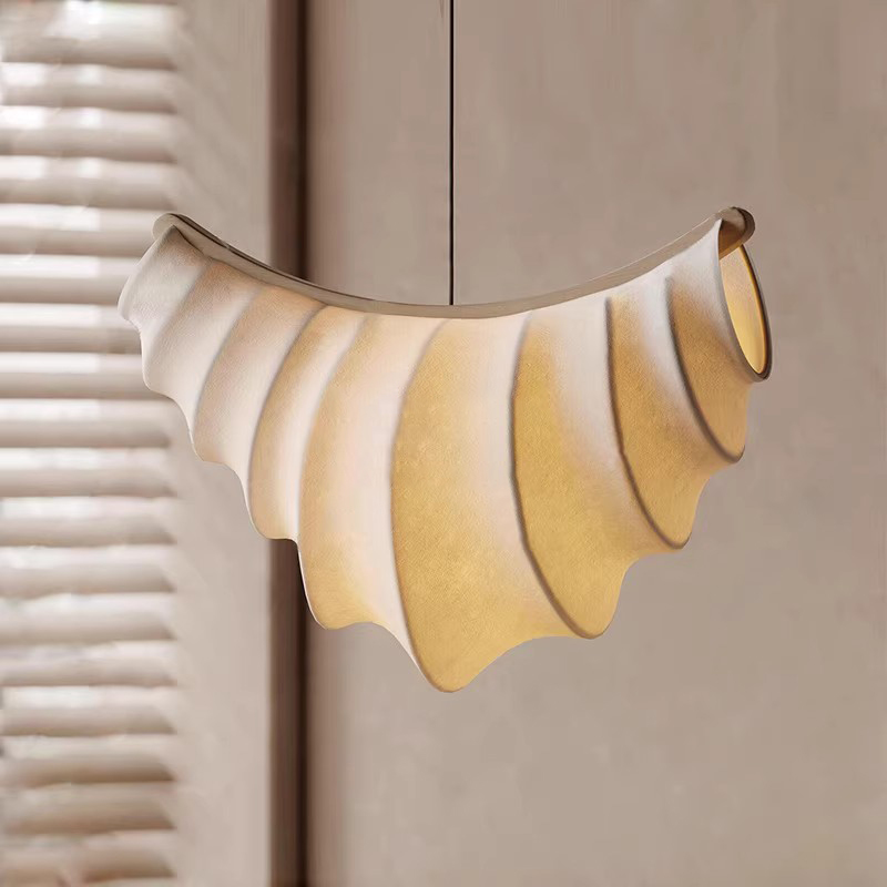 Interior Design White And Wood - Nordycki Minimalizm Jedwab Drewno jedwabny designerski