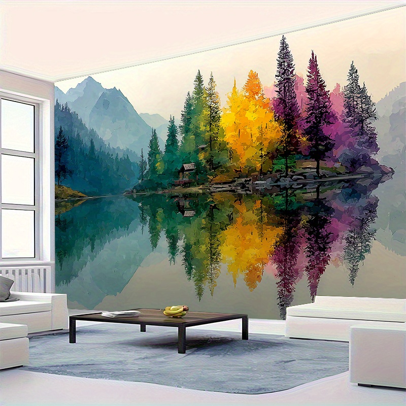 Kolorowa fototapeta na ścianę  – Interior Design Landscape recenzja i cena