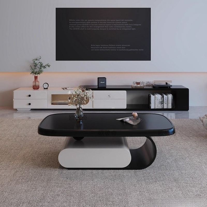 Szafka RTV do salonu, biała, w – Interior Design White And Wood recenzja i cena