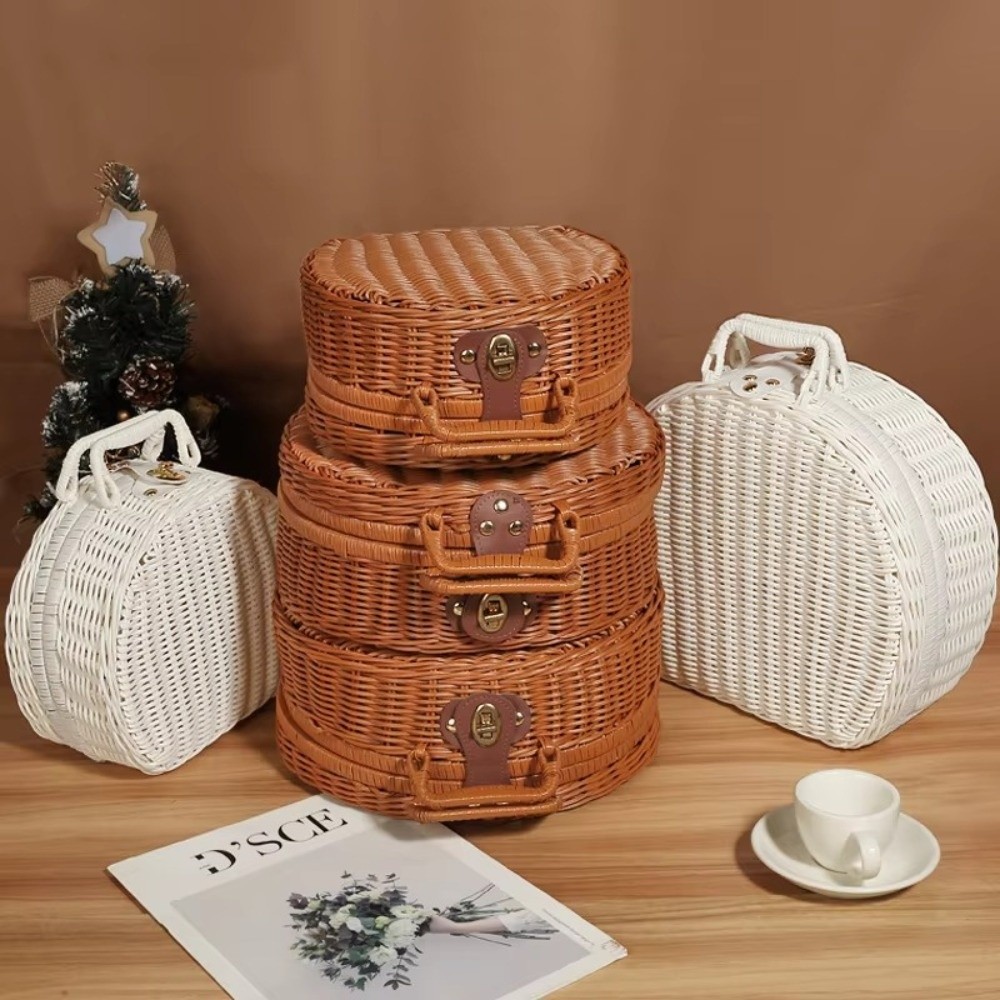 Kreatywny Okrągły Kosz do Prze – Woven Basket Set recenzja i cena