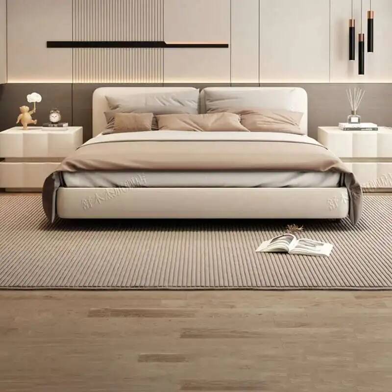 Białe szafki nocne z szafkami  – Interior Design White And Wood recenzja i cena