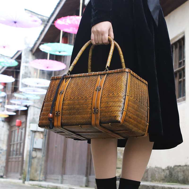 Damskie Torebki Luksusowe Proj – Woven Basket Set recenzja i cena