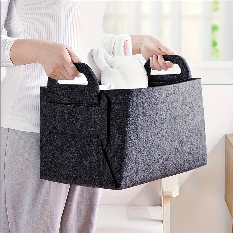 3 szt. Filcowe kosze do przech – Woven Basket Set recenzja i cena