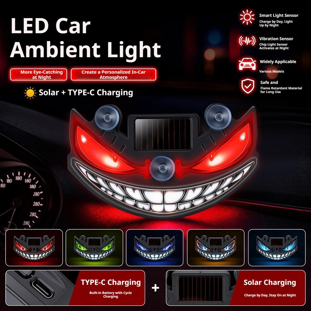Solarna lampka LED do samochod – Interior Design Icon recenzja i cena