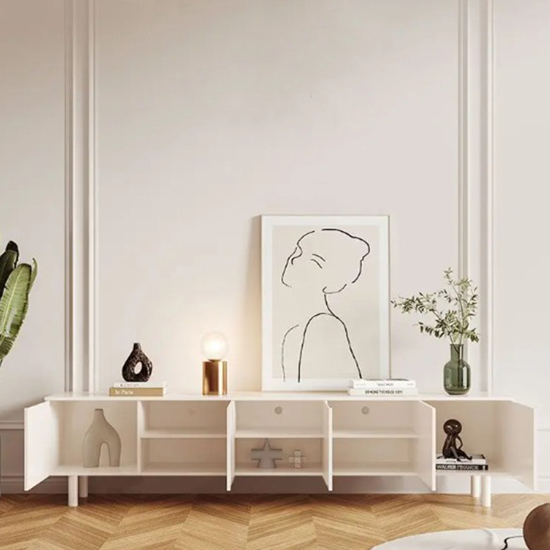 Luksusowa biała szafka RTV ele – Interior Design White And Wood recenzja i cena