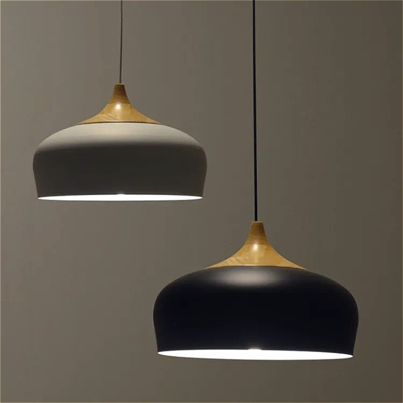 Nordic aluminium duży abażur ż – Interior Design White And Wood recenzja i cena