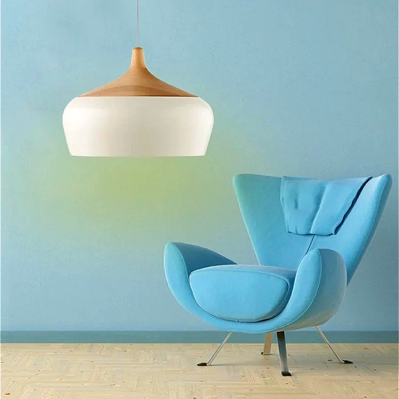 Nordic aluminium duży abażur ż – Interior Design White And Wood recenzja i cena