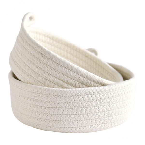 Okrągłe małe koszyki z plecion – Woven Basket Set recenzja i cena