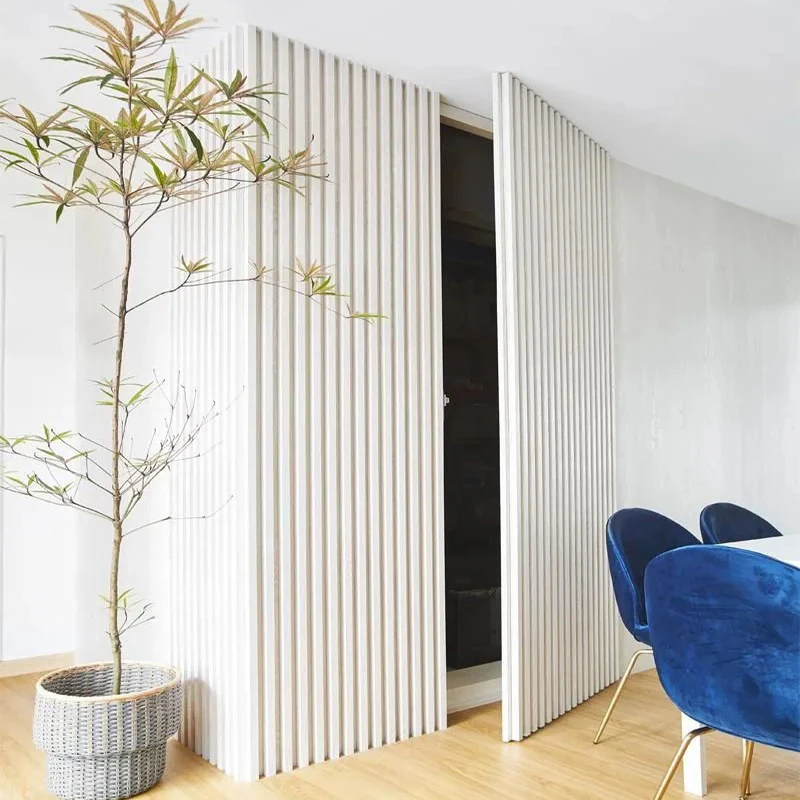 # Drzwi ścienne ukryte, drewni – Interior Design White And Wood recenzja i cena