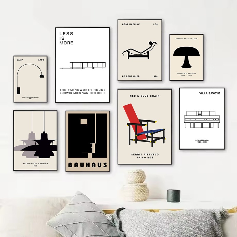 Klasyczny plakat na płótnie z  – Interior Design Landscape recenzja i cena