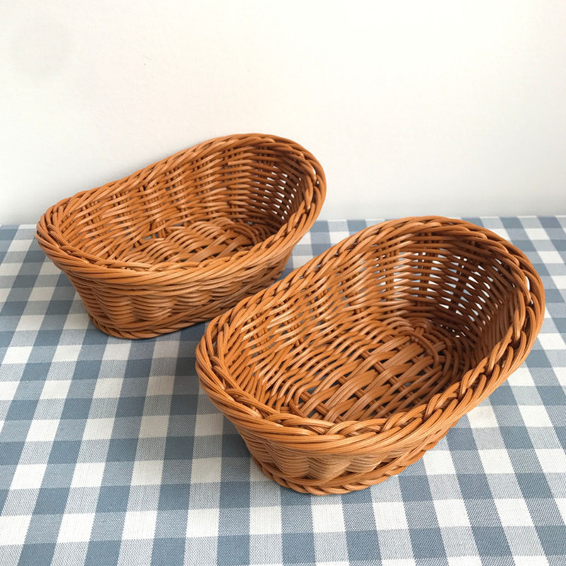 Owalny Rattan pleciony koszyk  – Woven Basket Set recenzja i cena