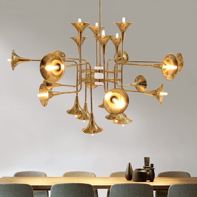 Nordycka lampa wisząca trąbka  – Interior Design Years Of Study recenzja i cena
