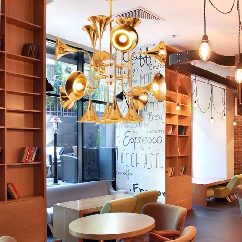 Nordycka lampa wisząca trąbka  – Interior Design Years Of Study recenzja i cena