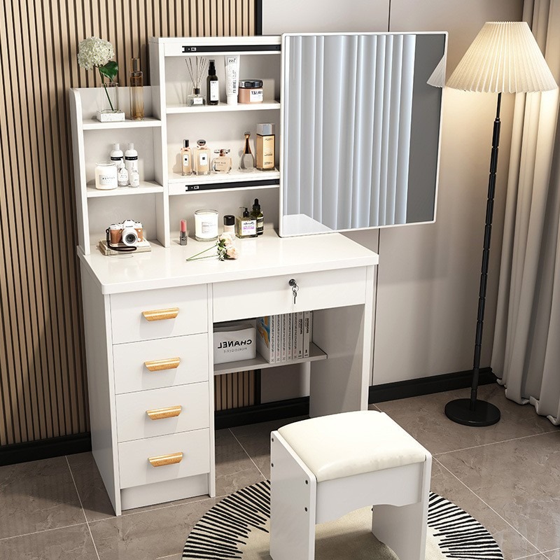 Nowoczesna estetyczna toaletka – Interior Design White And Wood recenzja i cena
